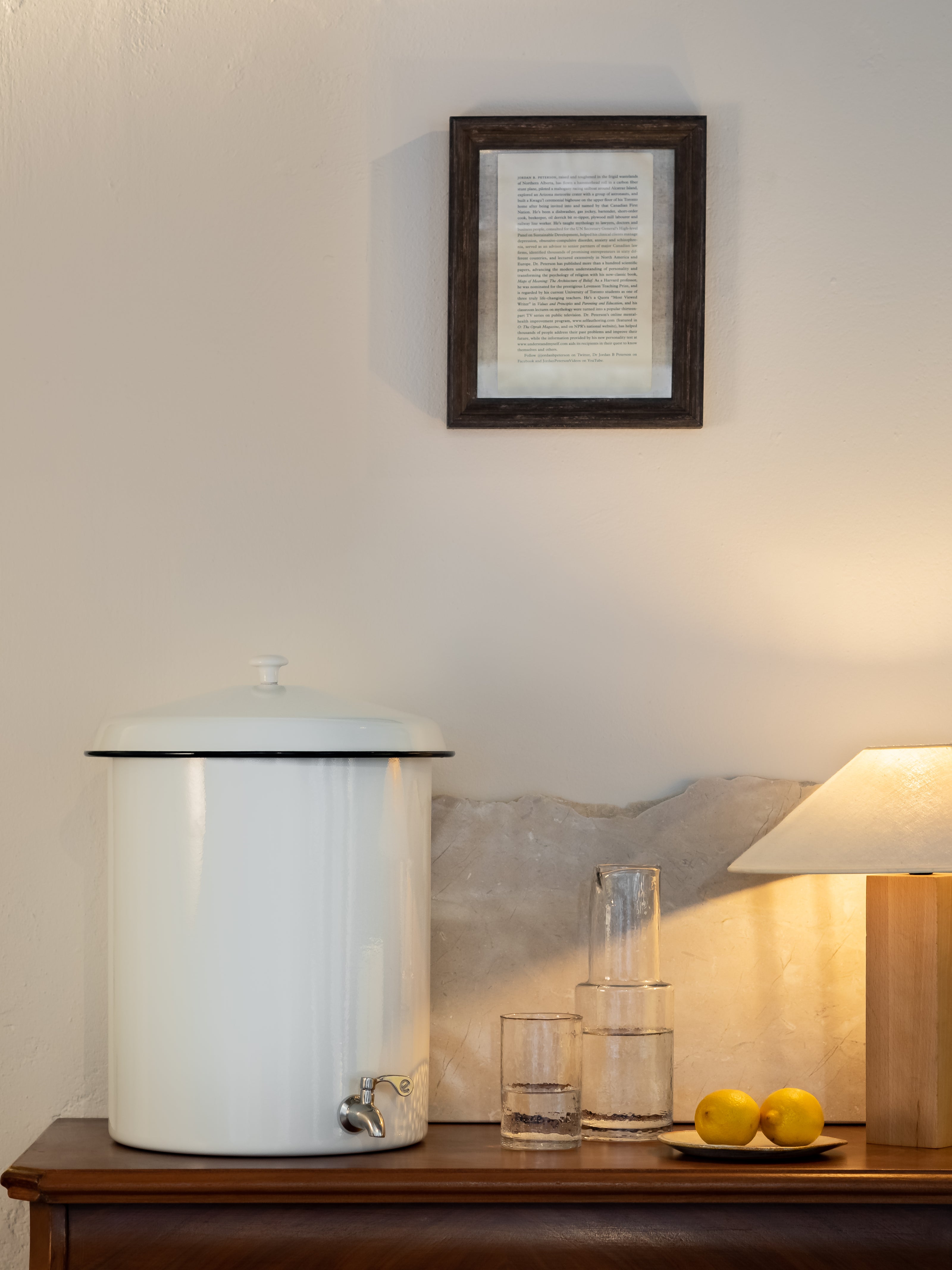 Filtro acqua Ecofiltro 20L - Bianco