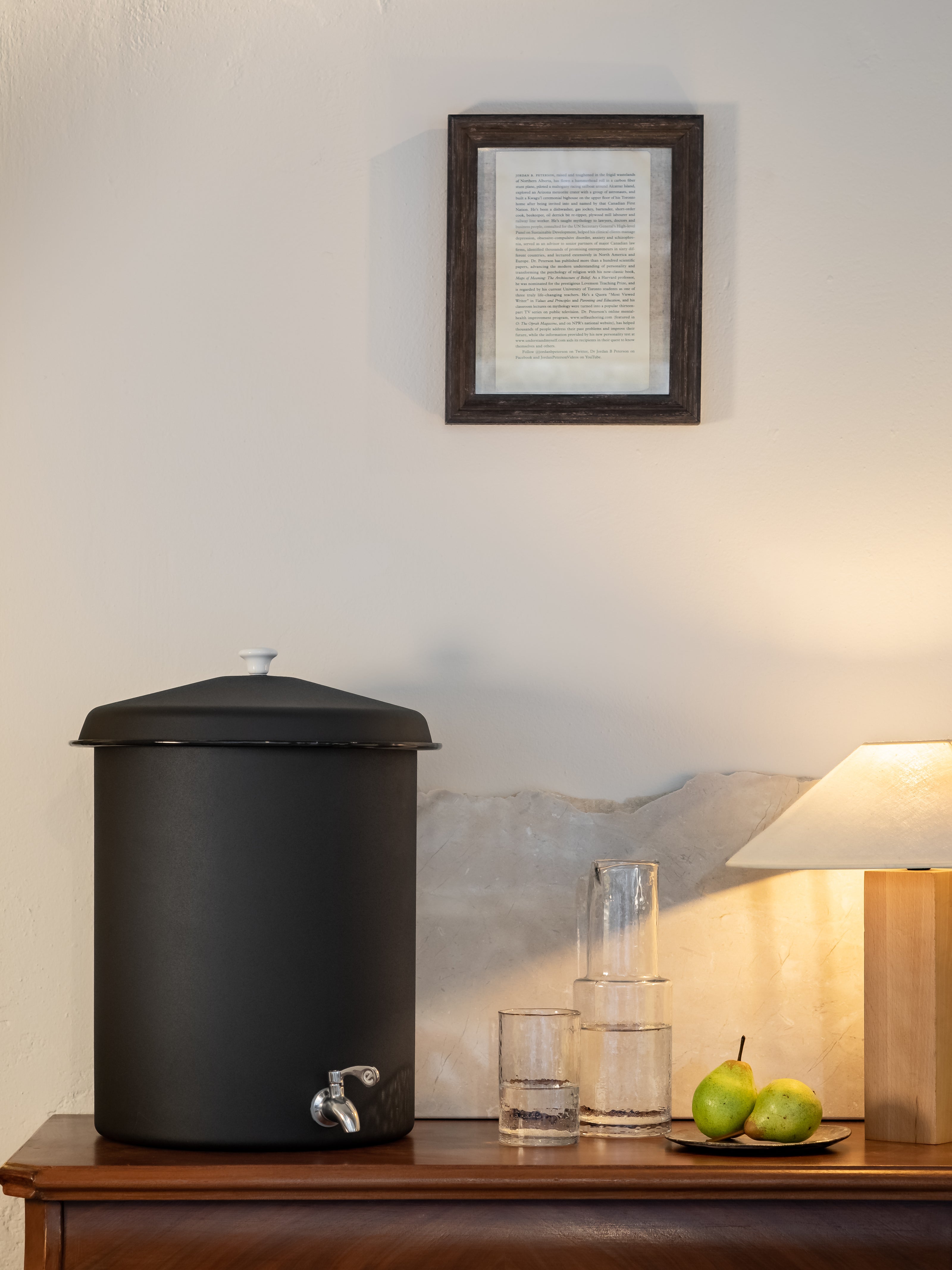 Filtro acqua Ecofiltro 20L - Nero opaco