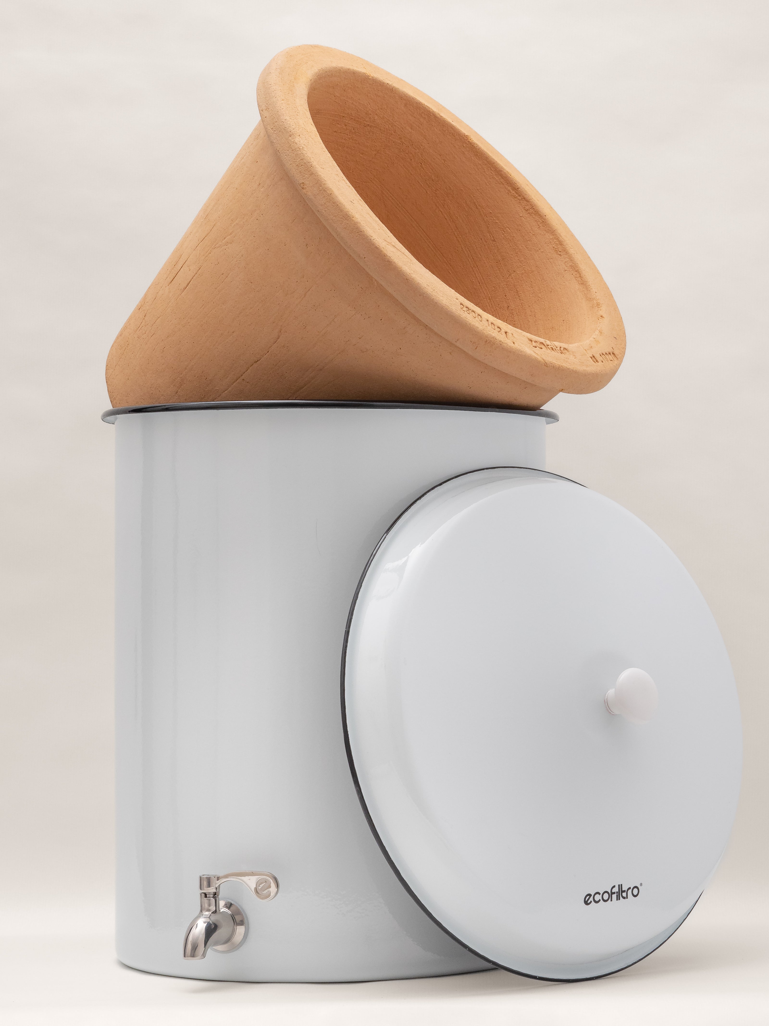 Filtro acqua Ecofiltro 20L - Bianco