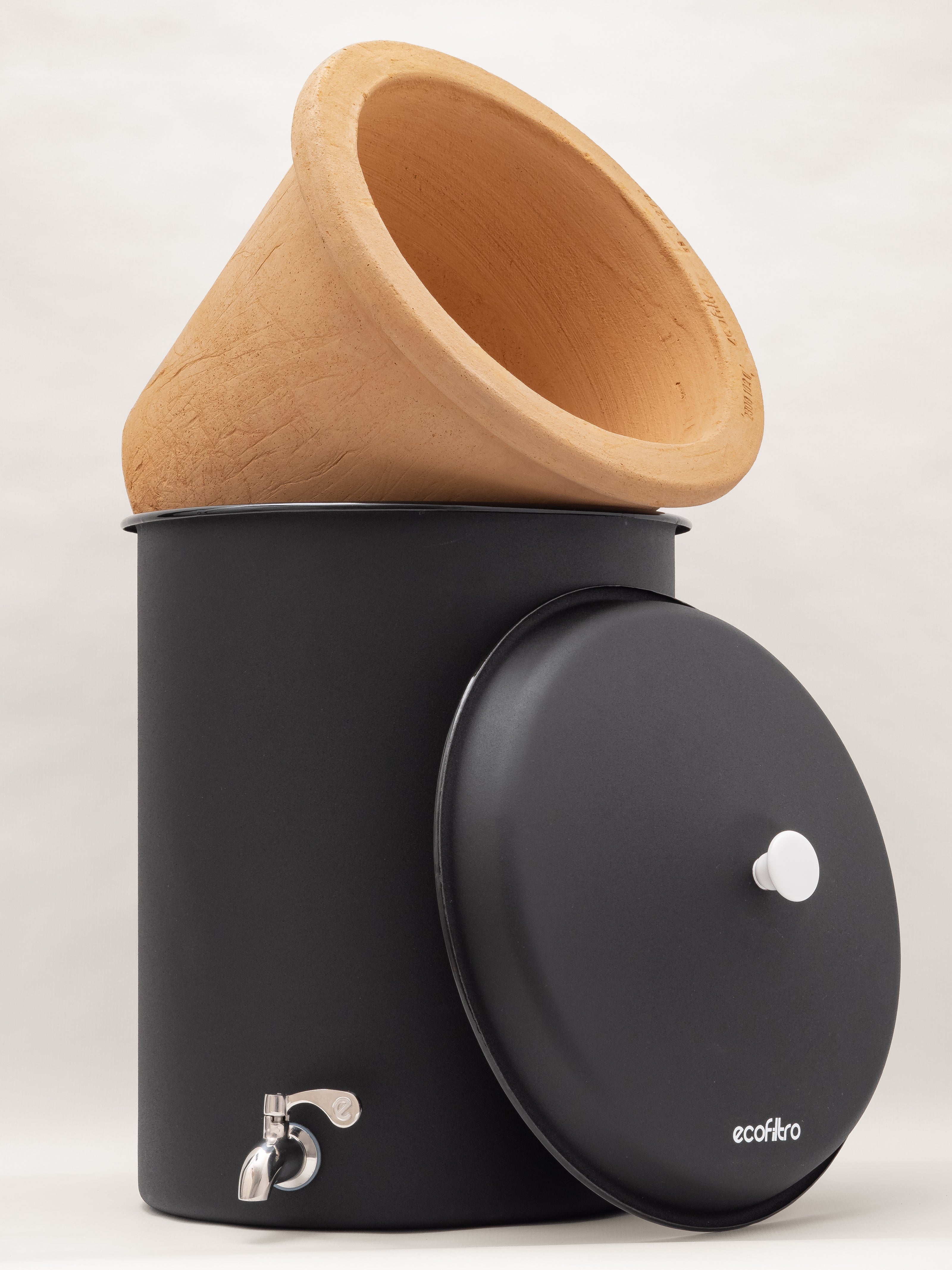 Filtro acqua Ecofiltro 20L - Nero opaco