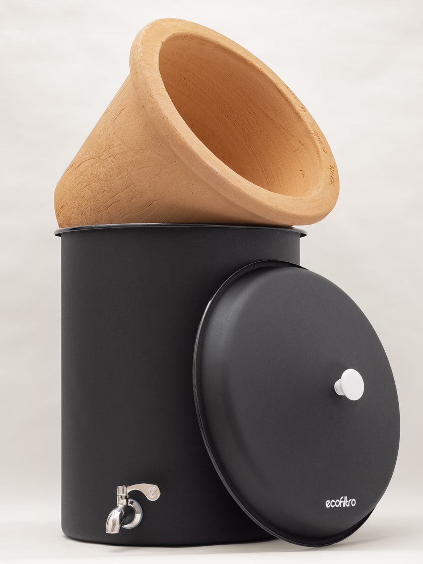 Filtro acqua Ecofiltro 20L - Nero opaco